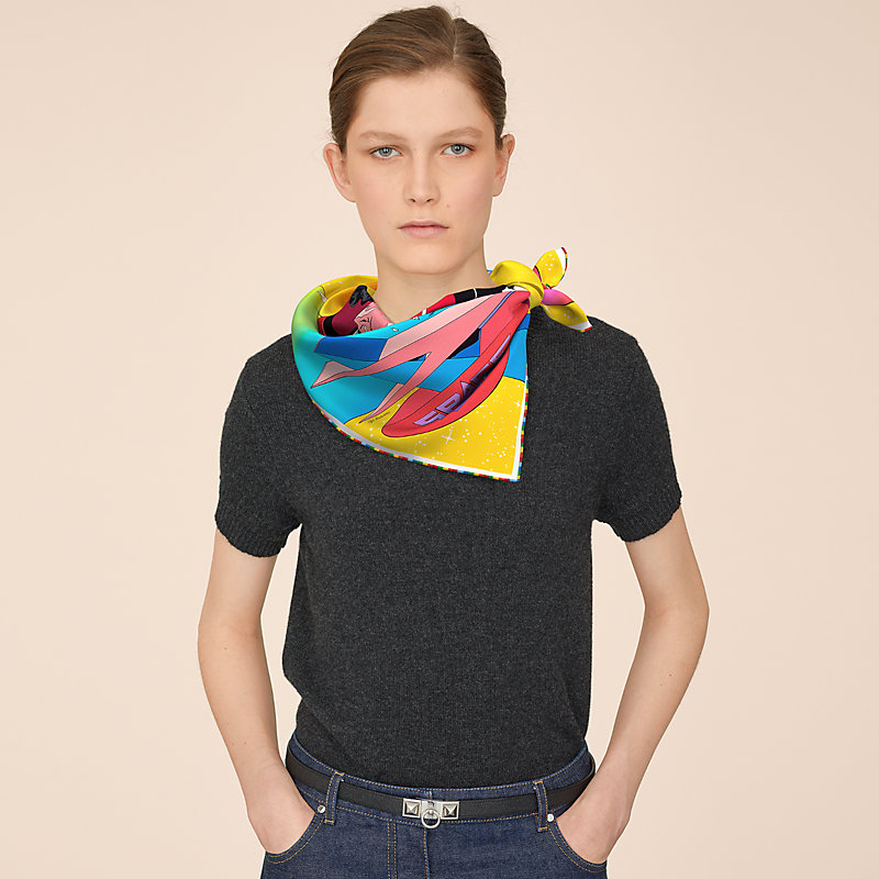 Space Derby scarf 90 | Hermès Australia